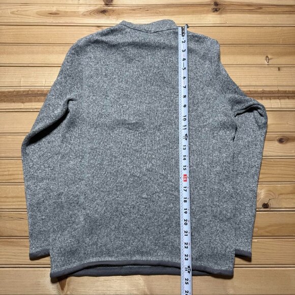 Patagonia Better Sweater 1/4 Zip Mock Neck Fleece Pullover Jacket Girls XL (14) - Picture 11 of 12